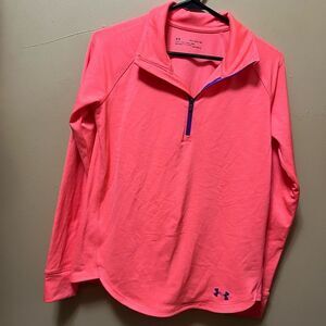 youth XL Girls UNDER ARMOUR quarter zip.
